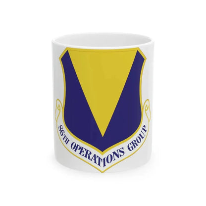 86th Operations Group (U.S. Air Force) White Coffee Mug 11oz - Go Mug Yourself