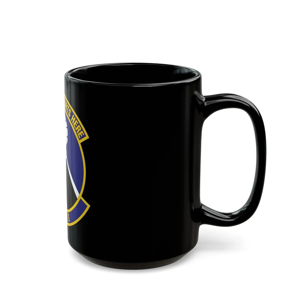 86th Operations Support Squadron (U.S. Air Force) Black Coffee Mug-Go Mug Yourself