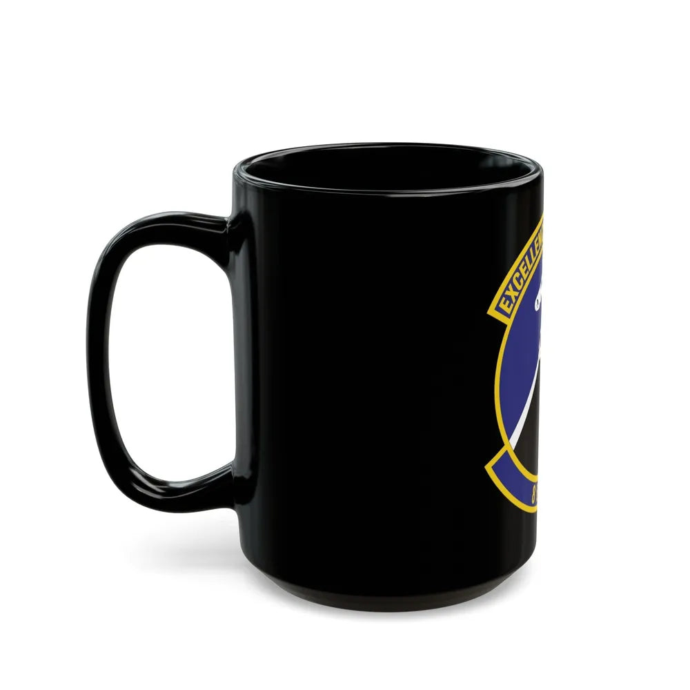 86th Operations Support Squadron (U.S. Air Force) Black Coffee Mug-Go Mug Yourself