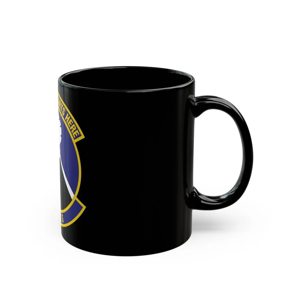 86th Operations Support Squadron (U.S. Air Force) Black Coffee Mug-Go Mug Yourself