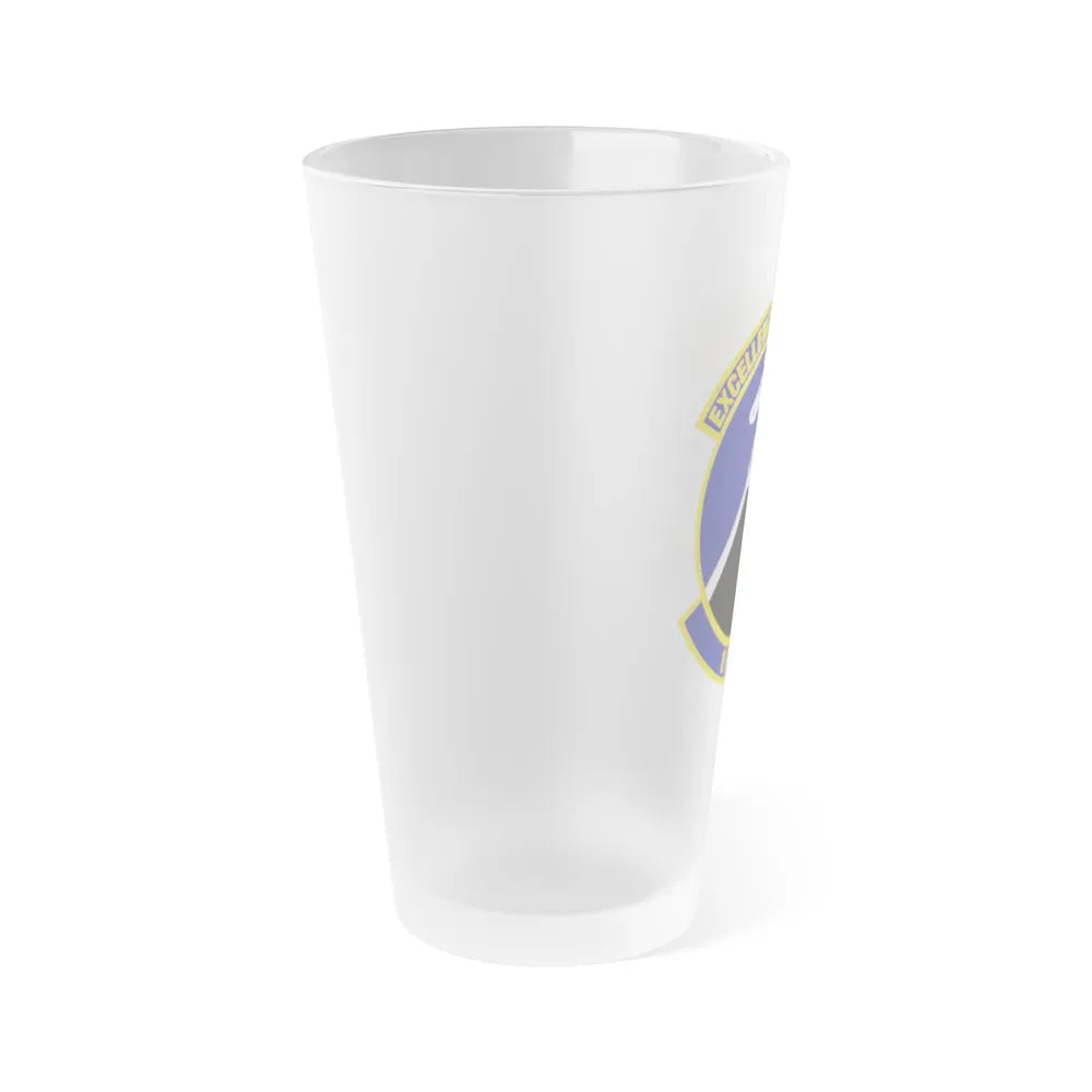 86th Operations Support Squadron (U.S. Air Force) Frosted Pint Glass 16oz-Go Mug Yourself