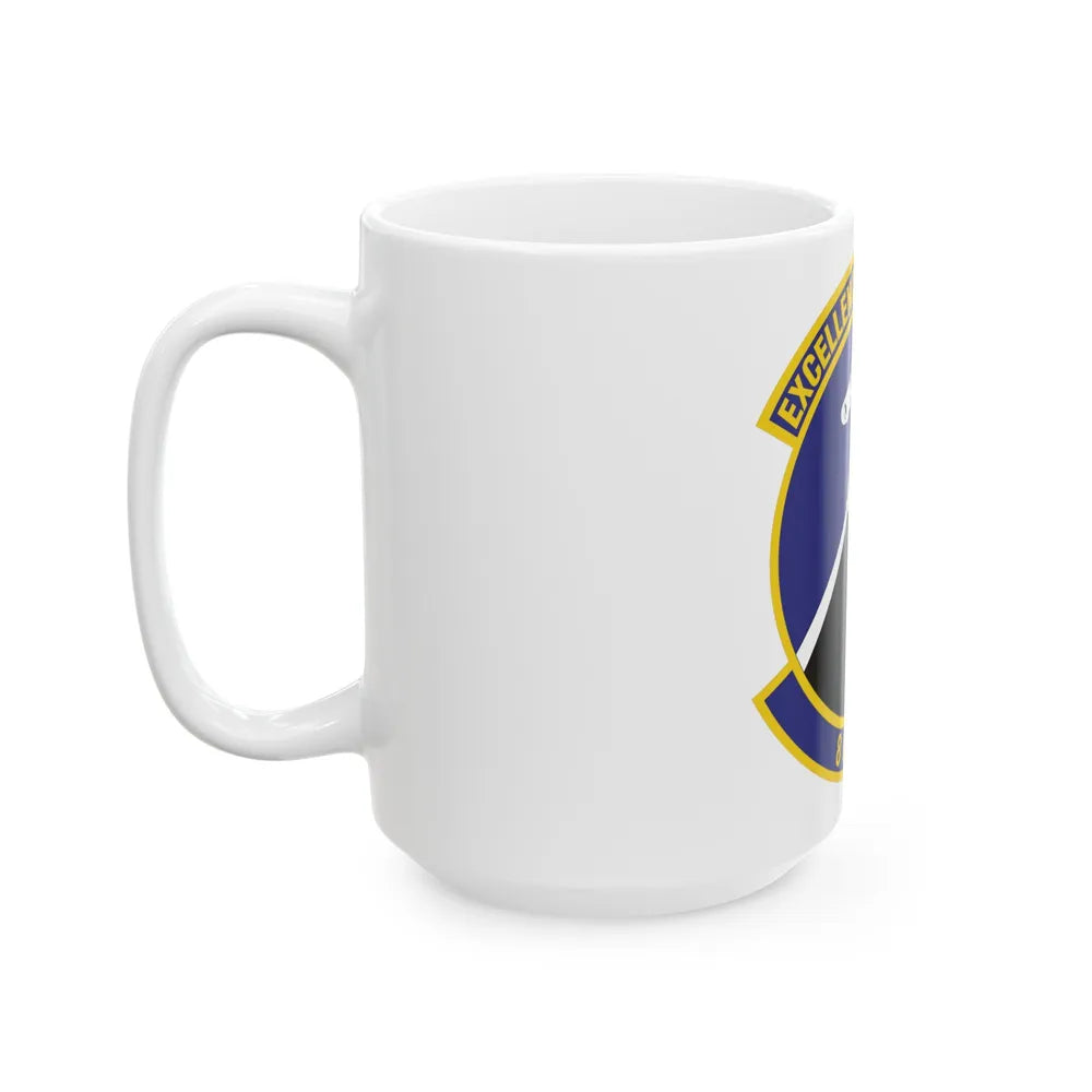 86th Operations Support Squadron (U.S. Air Force) White Coffee Mug-Go Mug Yourself