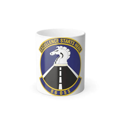 86th Operations Support Squadron (U.S. Air Force) Color Changing Mug 11oz - Go Mug Yourself