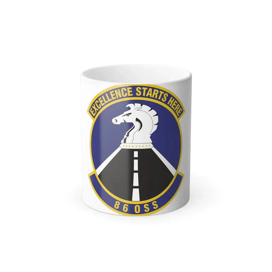 86th Operations Support Squadron (U.S. Air Force) Color Changing Mug 11oz - Go Mug Yourself