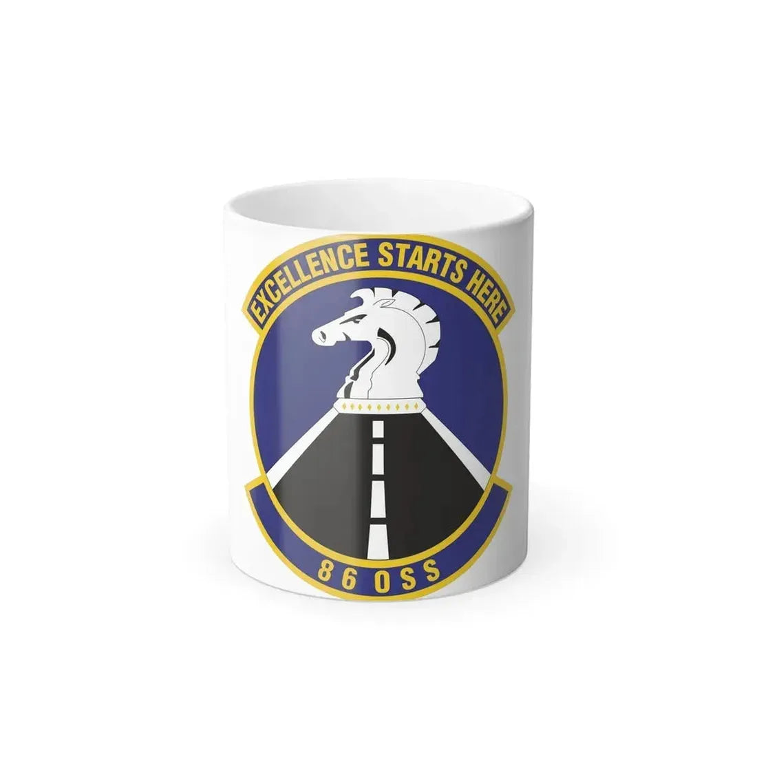 86th Operations Support Squadron (U.S. Air Force) Color Changing Mug 11oz - Go Mug Yourself