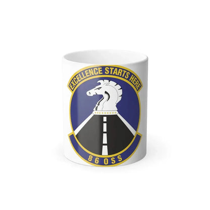 86th Operations Support Squadron (U.S. Air Force) Color Changing Mug 11oz - Go Mug Yourself