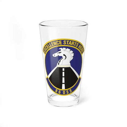 86th Operations Support Squadron (U.S. Air Force) Pint Glass 16oz 16oz - Go Mug Yourself