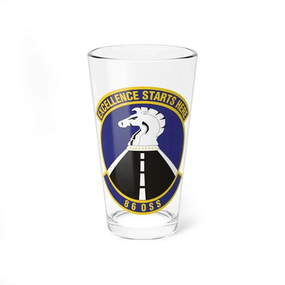 86th Operations Support Squadron (U.S. Air Force) Pint Glass 16oz - Go Mug Yourself