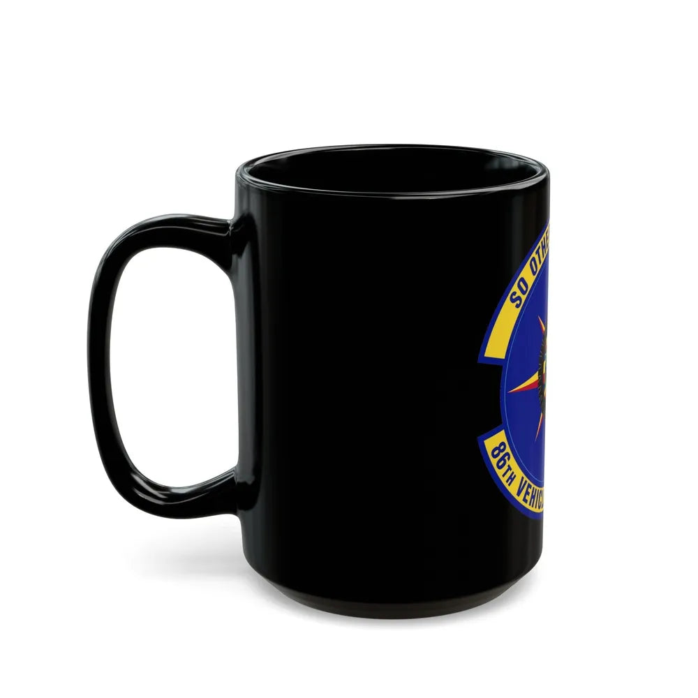 86th Vehicle Readiness Squadron (U.S. Air Force) Black Coffee Mug-Go Mug Yourself