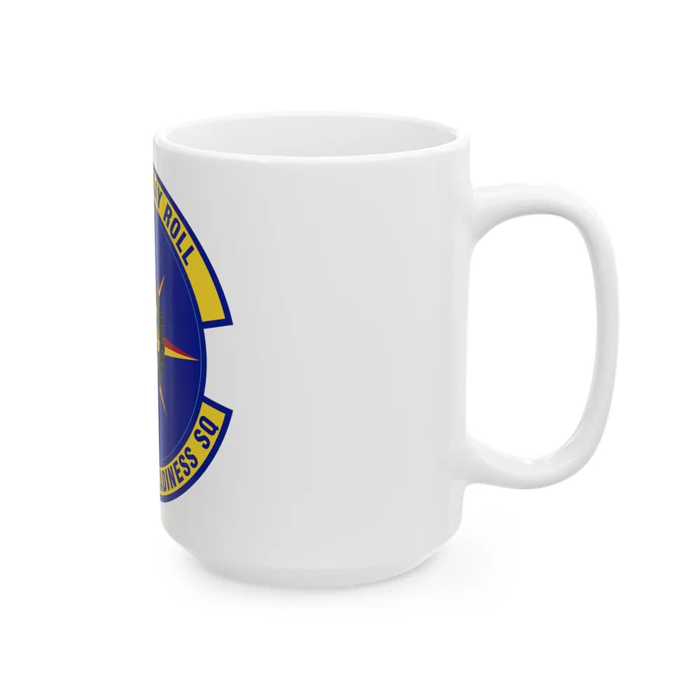 86th Vehicle Readiness Squadron (U.S. Air Force) White Coffee Mug-Go Mug Yourself