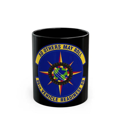86th Vehicle Readiness Squadron (U.S. Air Force) Black Coffee Mug 11oz - Go Mug Yourself