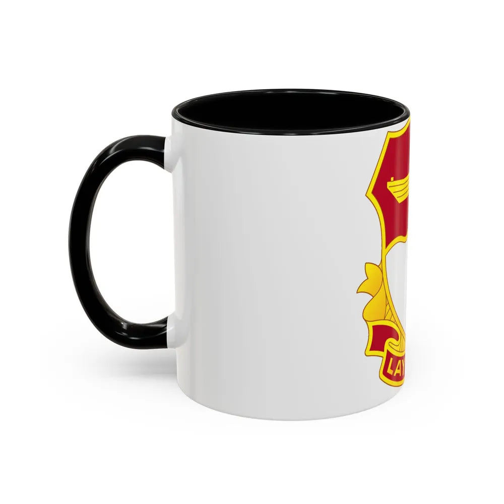 87 Engineer Battalion (U.S. Army) Accent Coffee Mug-Go Mug Yourself