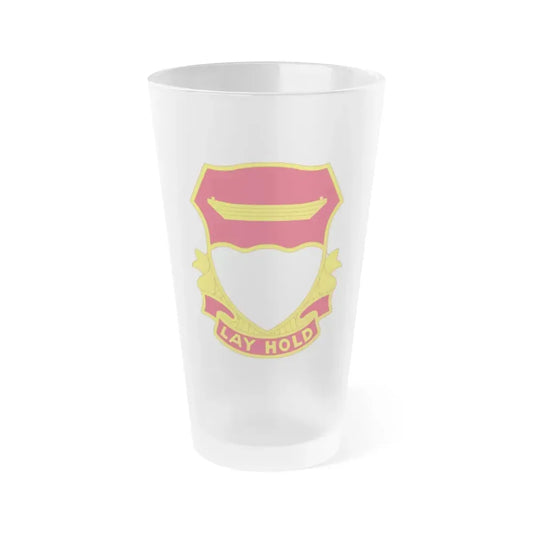 87 Engineer Battalion (U.S. Army) Frosted Pint Glass 16oz Default Title - Go Mug Yourself