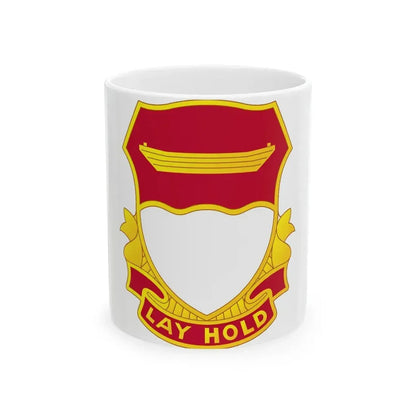 87 Engineer Battalion (U.S. Army) White Coffee Mug 11oz - Go Mug Yourself
