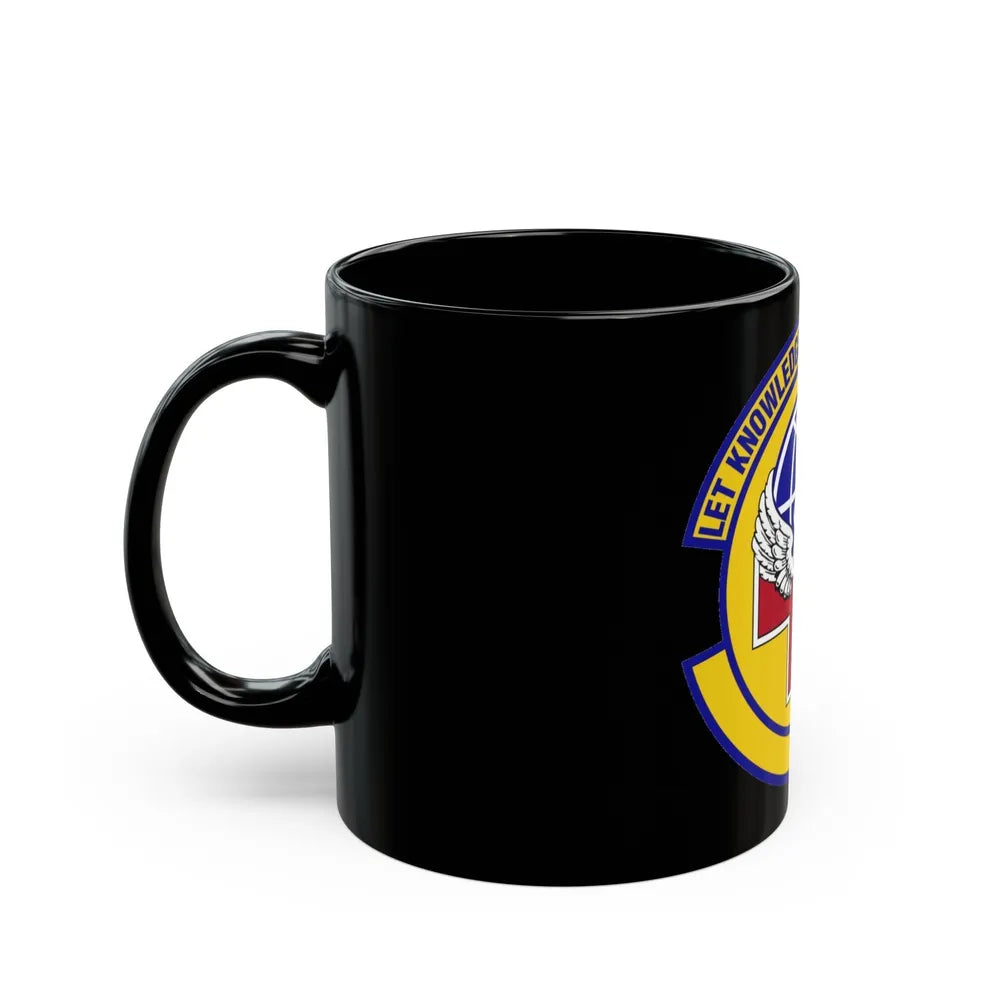 87 Healthcare Operations Squadron AMC (U.S. Air Force) Black Coffee Mug-Go Mug Yourself