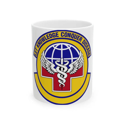 87 Healthcare Operations Squadron AMC (U.S. Air Force) White Coffee Mug-11oz-Go Mug Yourself