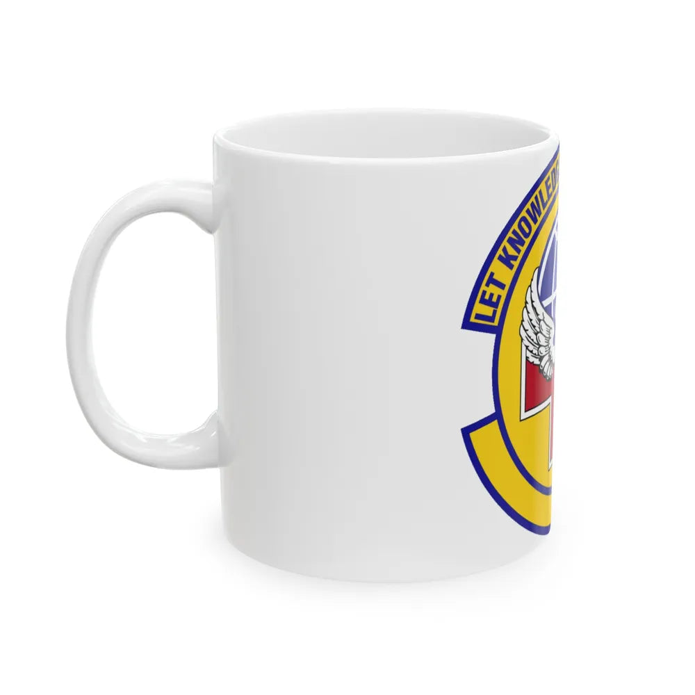 87 Healthcare Operations Squadron AMC (U.S. Air Force) White Coffee Mug-Go Mug Yourself