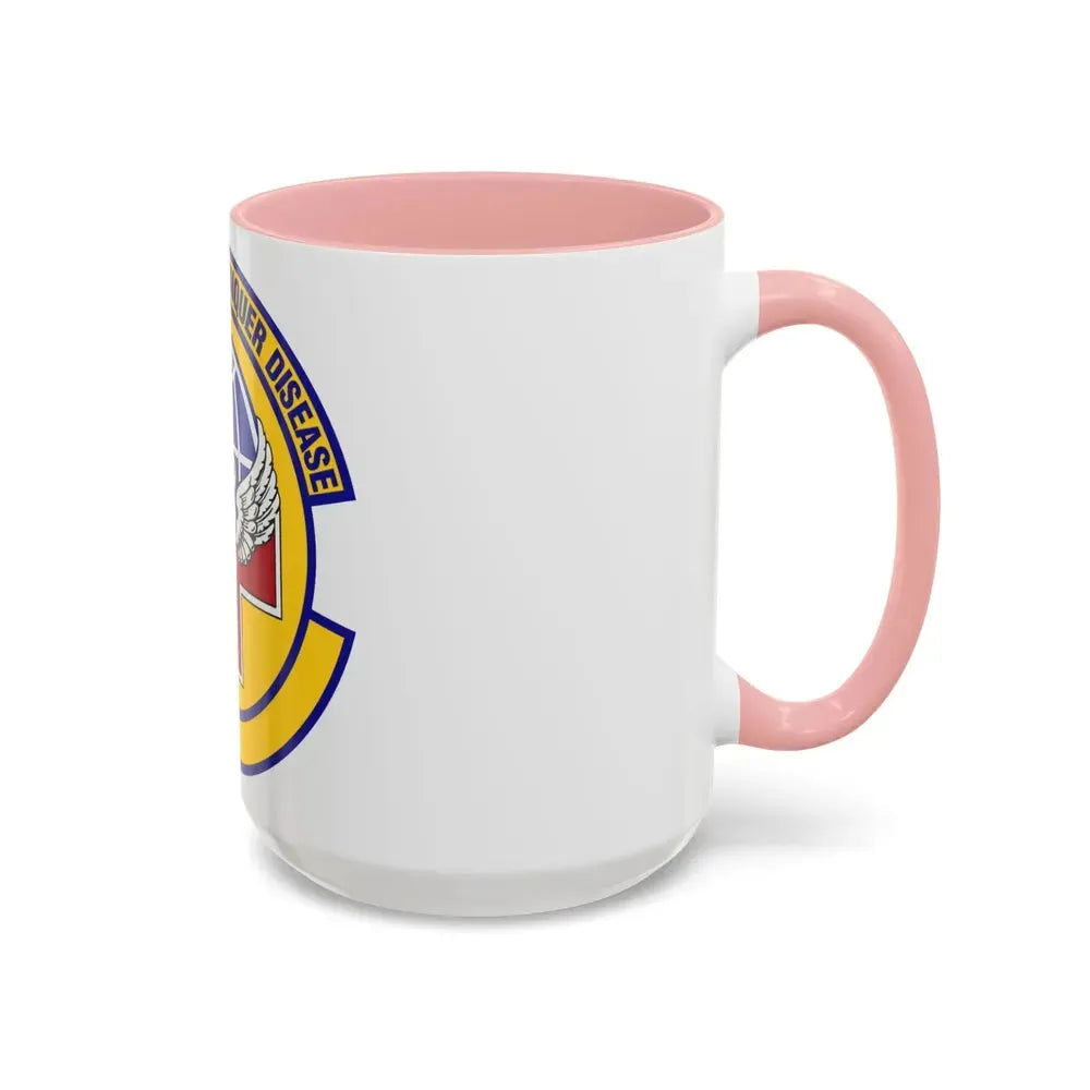 87 Healthcare Operations Squadron AMC (U.S. Air Force) Accent Coffee Mug - Go Mug Yourself