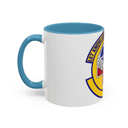 87 Healthcare Operations Squadron AMC (U.S. Air Force) Accent Coffee Mug - Go Mug Yourself