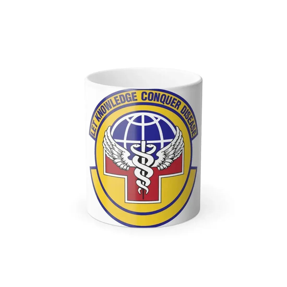 87 Healthcare Operations Squadron AMC (U.S. Air Force) Color Changing Mug 11oz - Go Mug Yourself