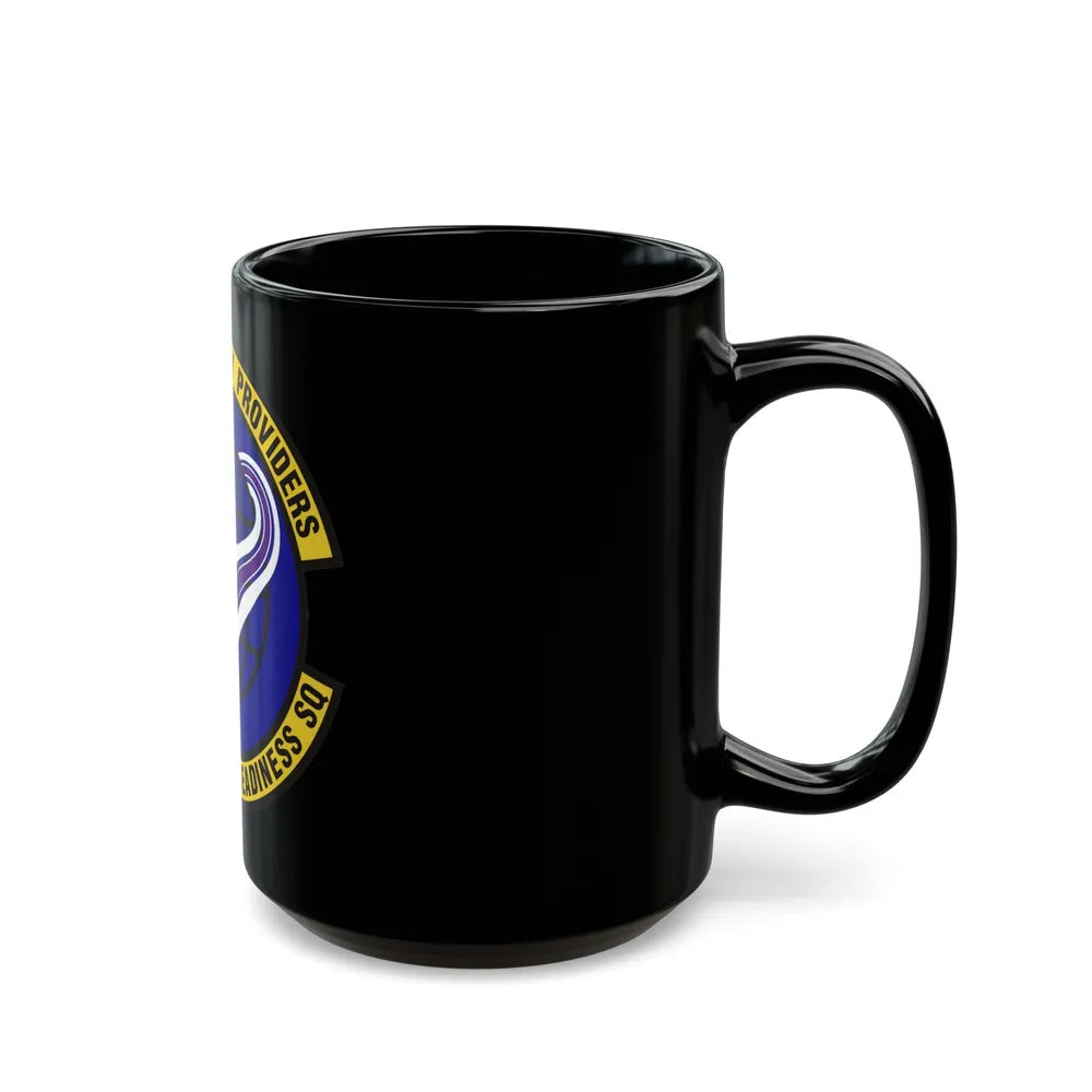 87 Logistics Readiness Squadron AMC (U.S. Air Force) Black Coffee Mug-Go Mug Yourself