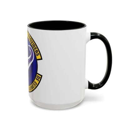 87 Logistics Readiness Squadron AMC (U.S. Air Force) Accent Coffee Mug - Go Mug Yourself