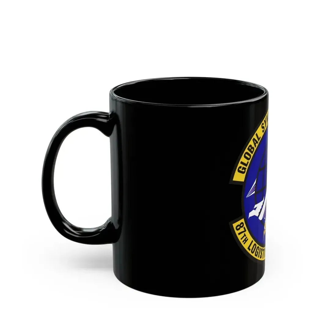 87 Logistics Readiness Squadron AMC (U.S. Air Force) Black Coffee Mug - Go Mug Yourself