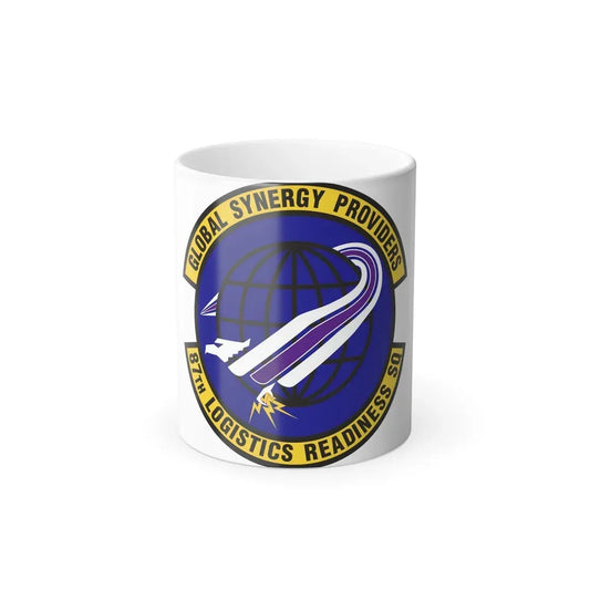 87 Logistics Readiness Squadron AMC (U.S. Air Force) Color Changing Mug 11oz - Go Mug Yourself