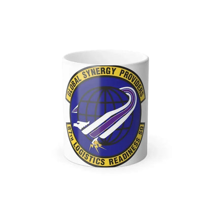 87 Logistics Readiness Squadron AMC (U.S. Air Force) Color Changing Mug 11oz - Go Mug Yourself