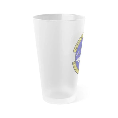87 Logistics Readiness Squadron AMC (U.S. Air Force) Frosted Pint Glass 16oz - Go Mug Yourself