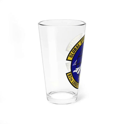 87 Logistics Readiness Squadron AMC (U.S. Air Force) Pint Glass 16oz - Go Mug Yourself