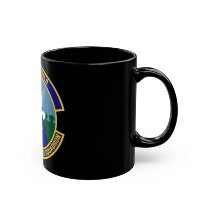 87 Security Forces Squadron AMC (U.S. Air Force) Black Coffee Mug-Go Mug Yourself