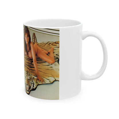 Victoria Vetri #105 - Topless (Vintage Female Icon) White Coffee Mug-Go Mug Yourself