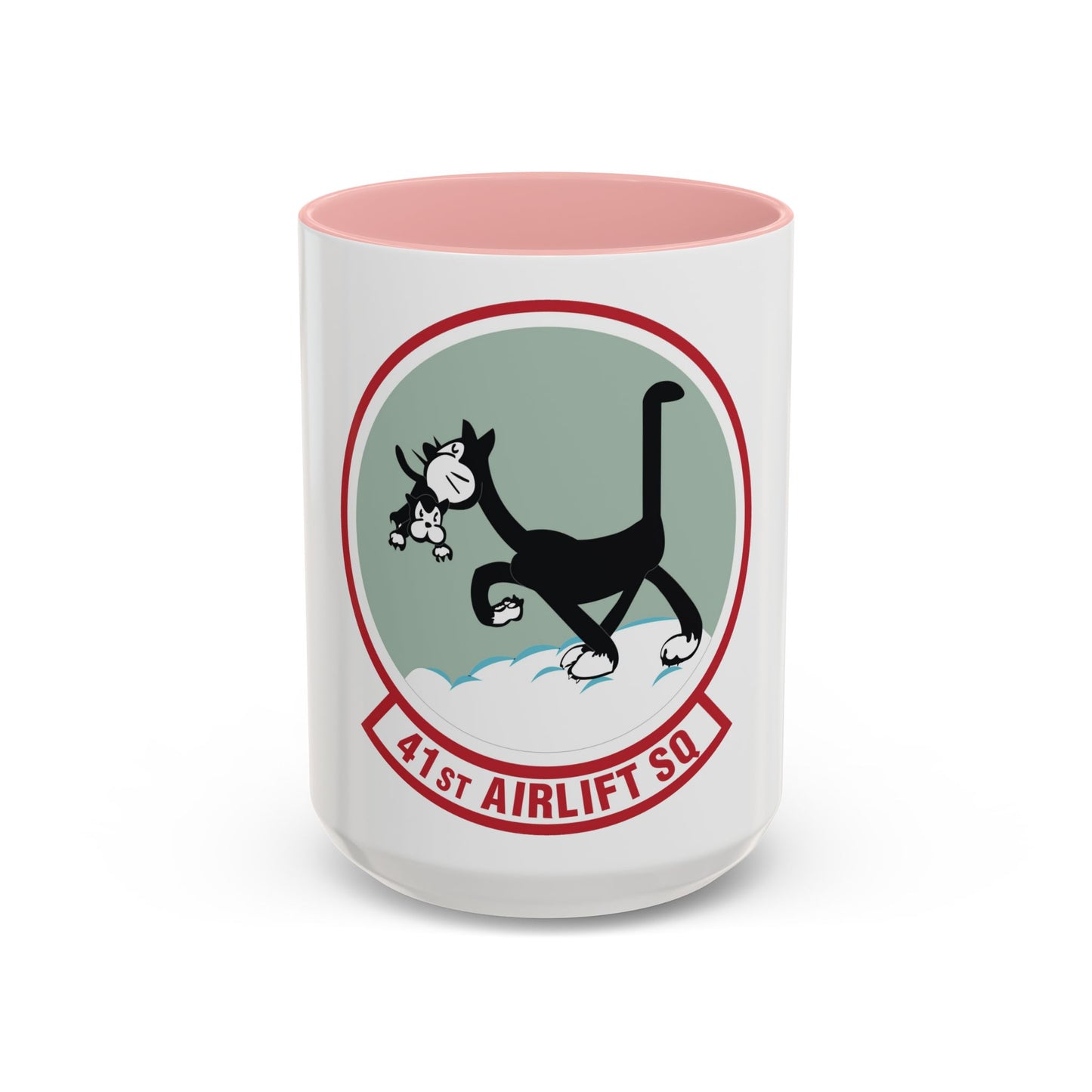 41st Airlift Squadron (U.S. Air Force) Accent Coffee Mug
