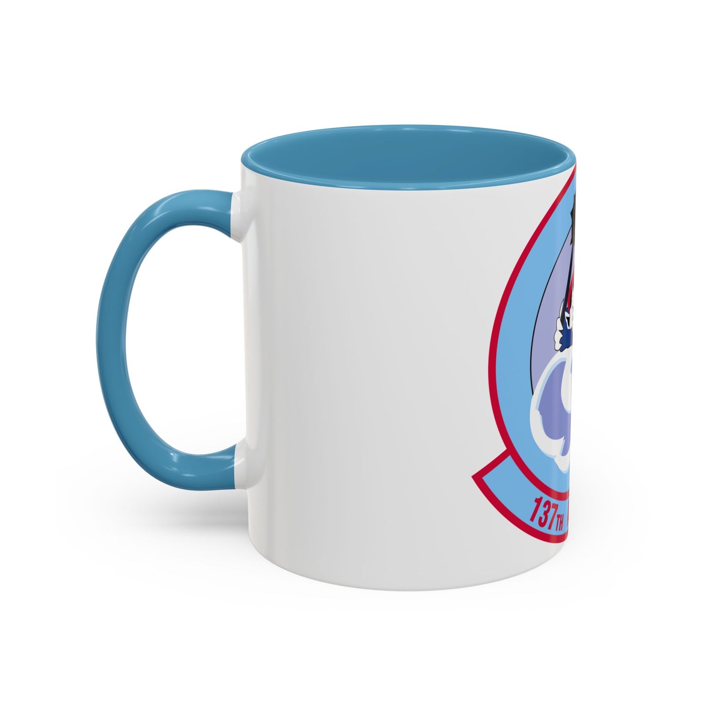 137 Airlift Squadron (U.S. Air Force) Accent Coffee Mug