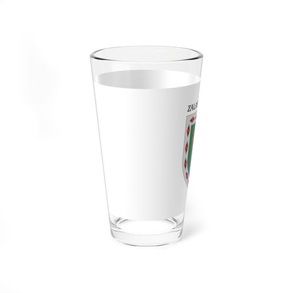 Flag of Zalaszombatfa (Hungary) Pint Glass 16oz