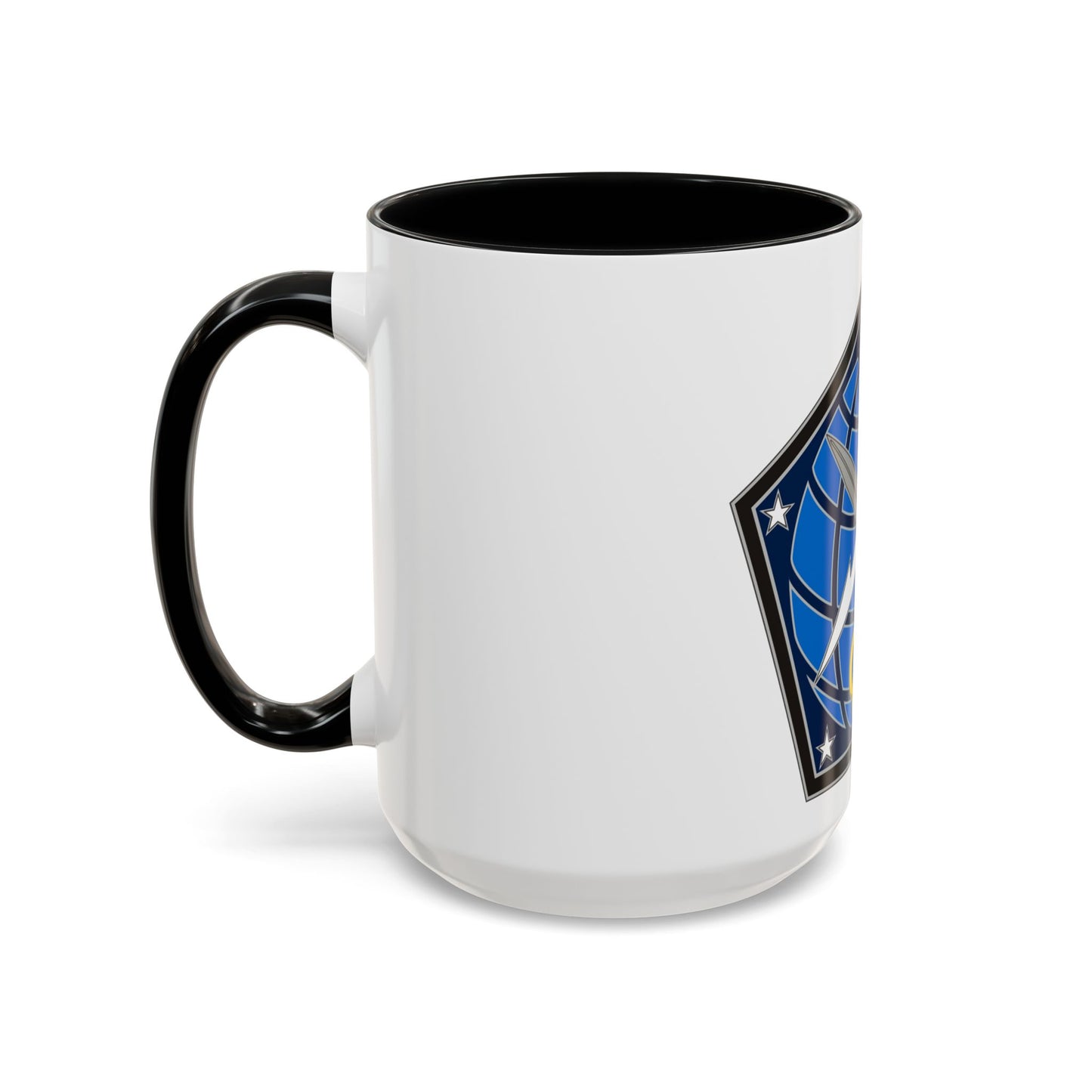 704 Military Intelligence Brigade (U.S. Army) Accent Coffee Mug