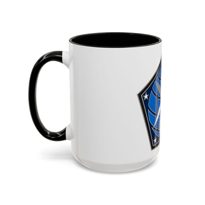 704 Military Intelligence Brigade (U.S. Army) Accent Coffee Mug