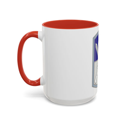 218 Maneuver Enhancement Brigade 3 (U.S. Army) Accent Coffee Mug
