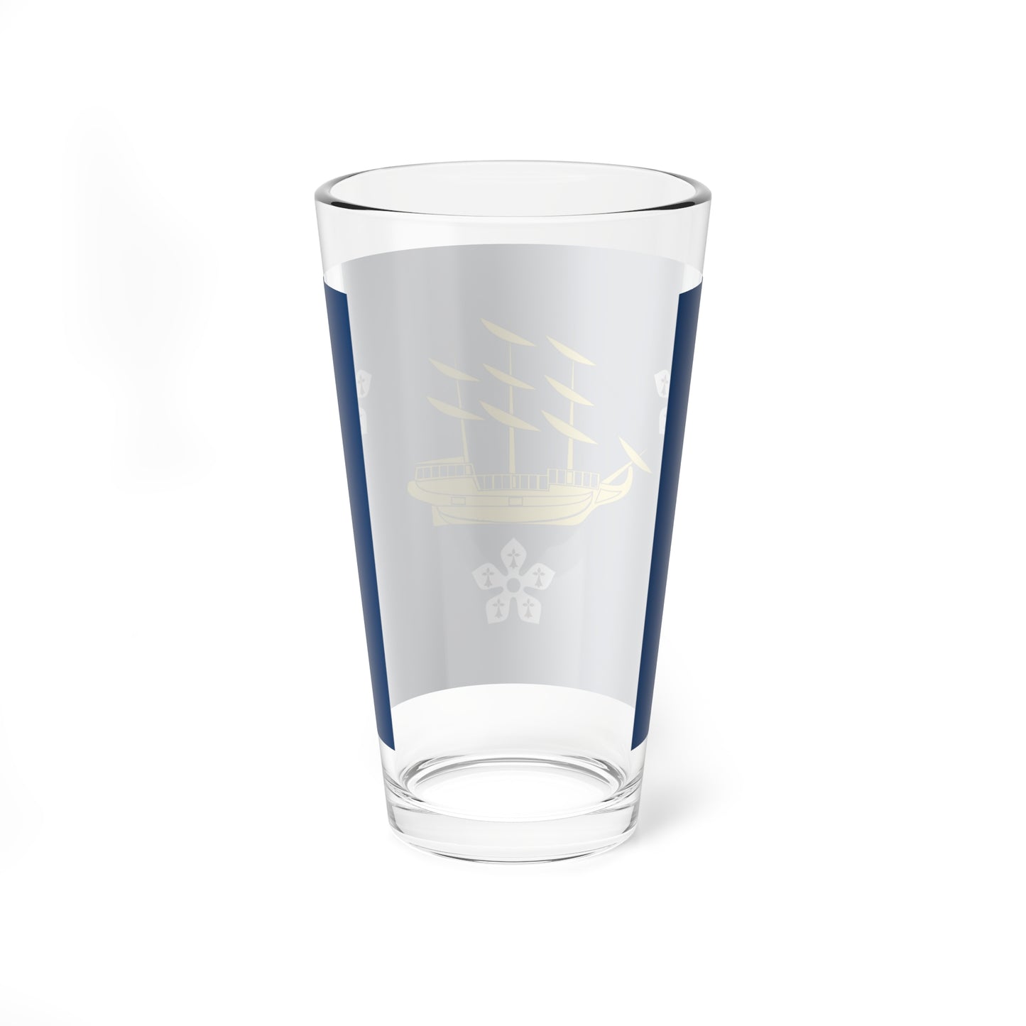 Flag of Hamilton Bermuda (United Kingdom) Pint Glass 16oz