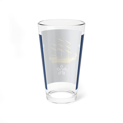Flag of Hamilton Bermuda (United Kingdom) Pint Glass 16oz