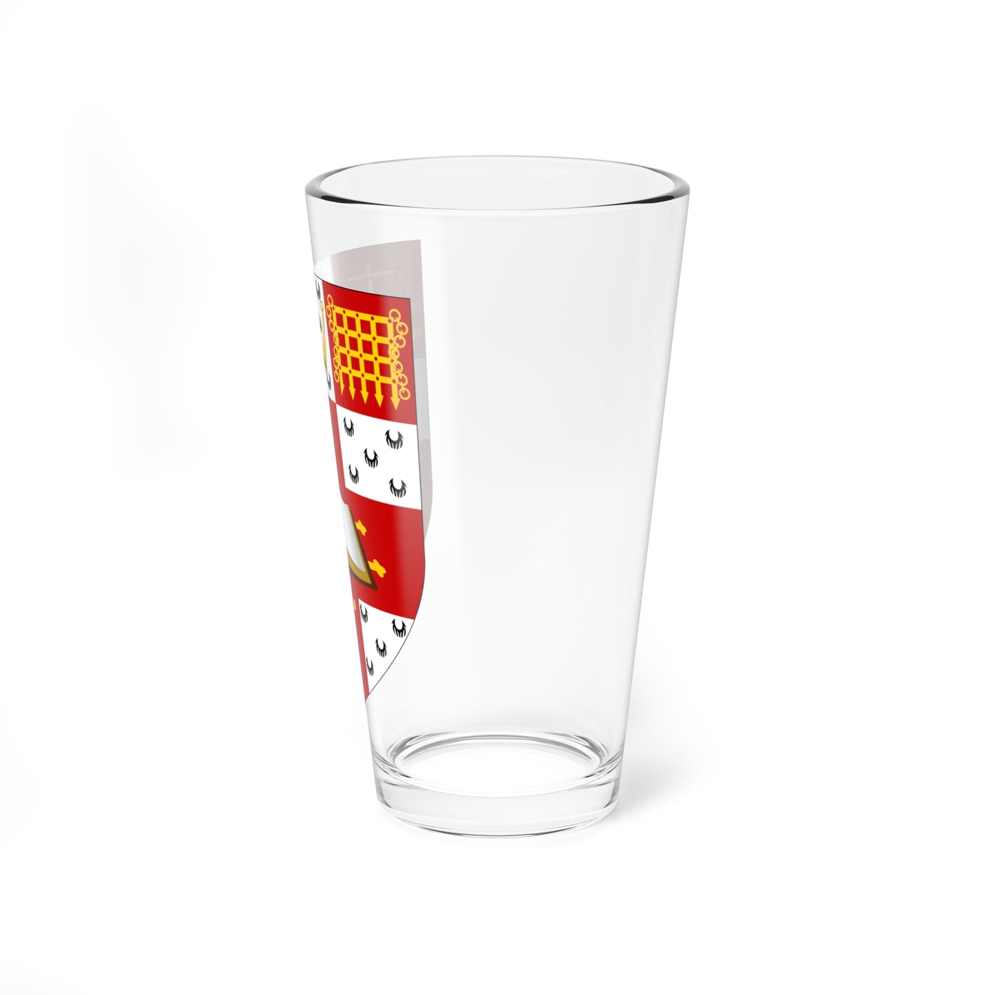 University of Law arms (United Kingdom) (Coat of Arms) Pint Glass 16oz