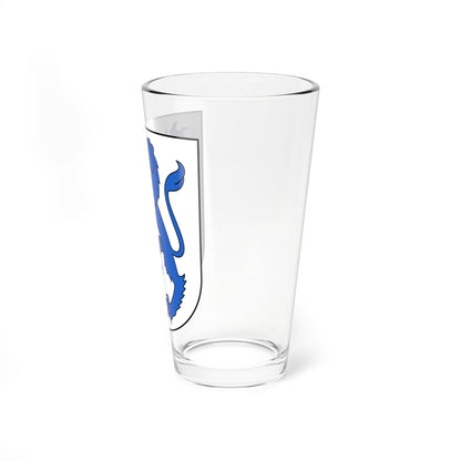 Freienstein-Teufen-blazon (Switzerland) (Coat of Arms) Pint Glass 16oz