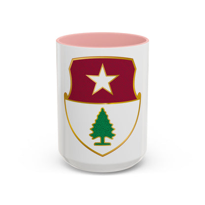 27 Antiaircraft Artillery Automatic Weapons Battalion (U.S. Army) Accent Coffee Mug