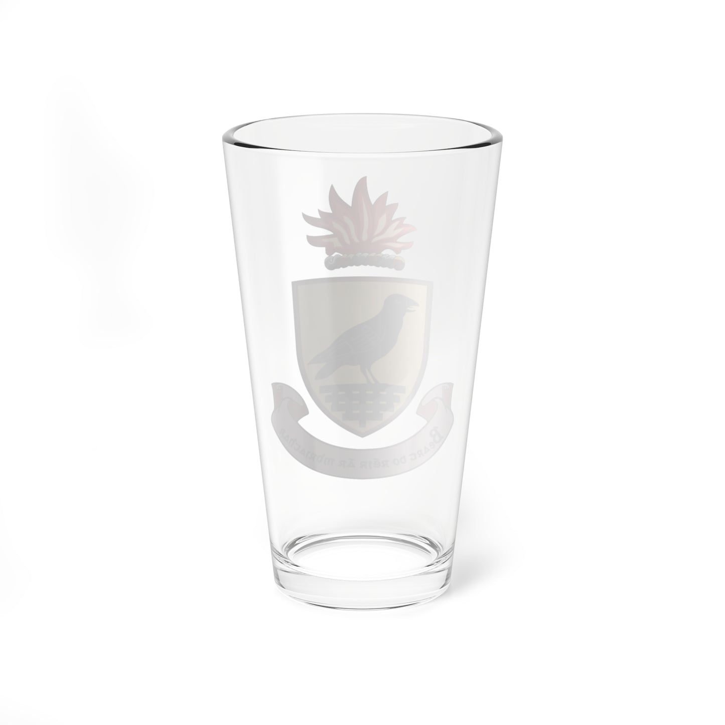 Dublin crest (Ireland) (Coat of Arms) Pint Glass 16oz