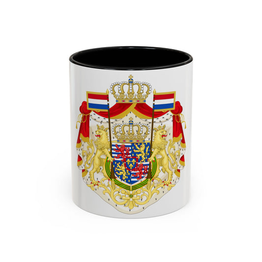 Greater coat of arms of the Grand Duke of Luxembourg (2000) - Accent Coffee Mug