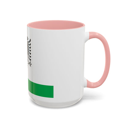 Albanian Coast Guard Ensign - Accent Coffee Mug