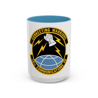 70th Communications Squadron (U.S. Air Force) Accent Coffee Mug