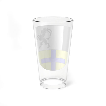 Wappen Drei Bünde (Switzerland) (Coat of Arms) Pint Glass 16oz