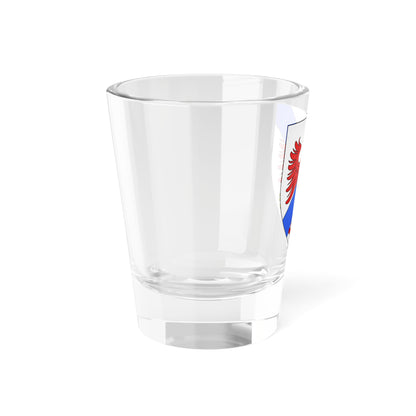 Famille dAbancourt de Maucomble reflet (France) (Coat of Arms) Shot Glass 1.5oz